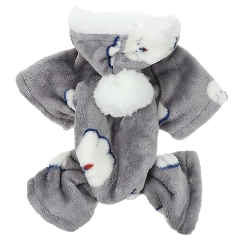 Abaodam Hundekleidung Winterpullover Für Welpen Bequeme Und Warme Haustierkleidung Aus Dicker Baumwollfleece Für Kalte Temperaturen Abaodam Hundekleidung Winterpullover Für Welpen Bequeme Und Warme Haustierkleidung Aus Dicker Baumwollfleece Für Kalte Temperaturen von Abaodam