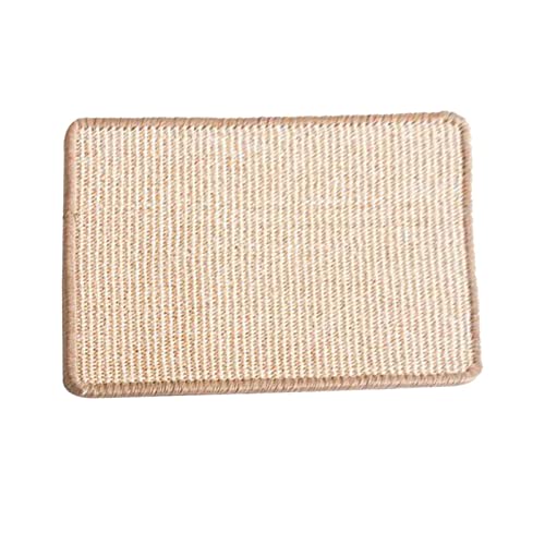 Abbto 3 Pcs Katzenkratzmatte aus Sisal - Kratzbrett für Katzen - Strapazierfähiges Kätzchenspielzeug, Sisal-Kratzpads für gesundes Nagelwachstum, einfach zu installierende Katzenkratzmatte von Abbto