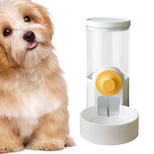 Futterautomat für Hundekäfig | Futter- und Wasserspender für Haustiere - Wassernapf für Hunde, selbstspendend, automatischer Hundefutterspender, Wasserspender für Hunde, Katzen, Haustiere, Tombay von Abbto