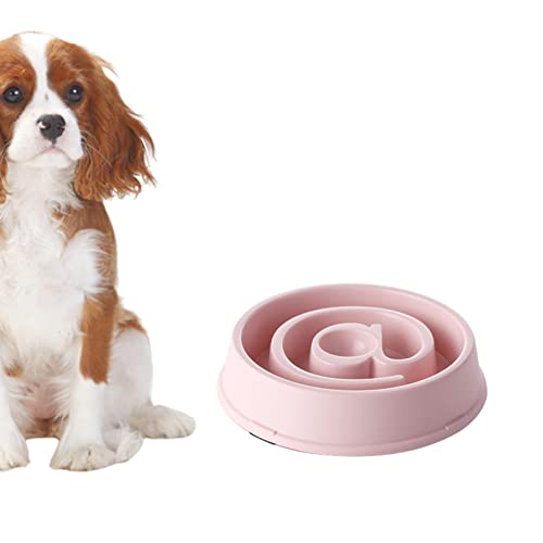 Langsam fressender Hundenapf | Langsam pflegende Hundeschalen, Labyrinth-Design für schnelle Esser zum langsamen Essen - Langsame Futterschale, Puzzlefutter, 7 Farben Tombay von Abbto