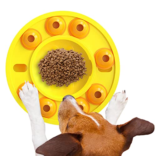 Pet Langsam Food Bowl | Anti-Gobble Pet Langsamer Lebensmittel Fütterung Gerichte - Interaktive Bloat Stop Hundeschüsseln Nachhaltig Erstickung Hundeschale Jilia von Abbto