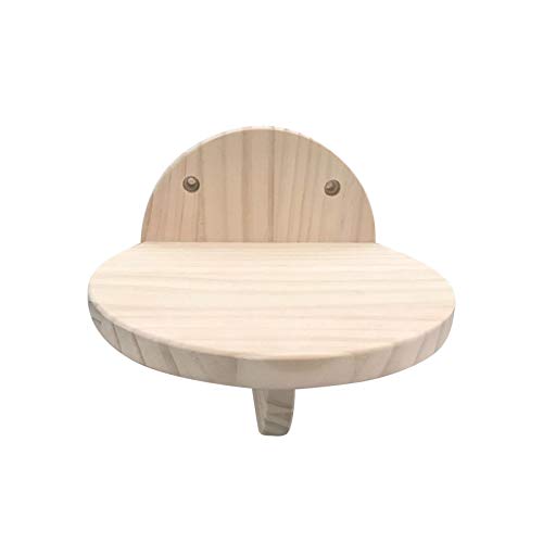 Schwimmender Katzenbarsch - Holz Katzenbrett Wand - Cat Wall Step Regal Wandhalterung Katzenmöbel für Aktivitäten Indoor Katzen Regale Bett zum Spielen Nanii von Abbto