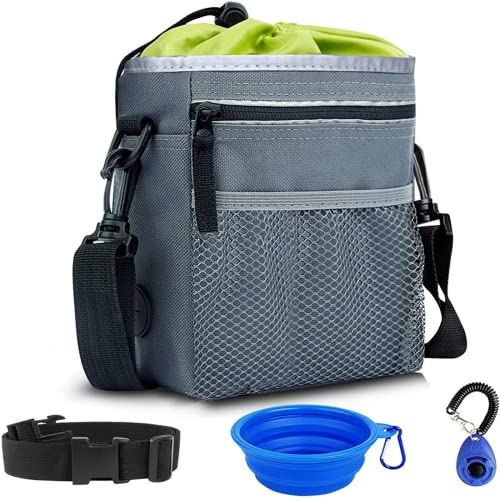 Abhpjuy Hundetrainingstasche Hundesnacktasche Tragbare leichte Hundefuttertasche Haustiertasche von Abhpjuy