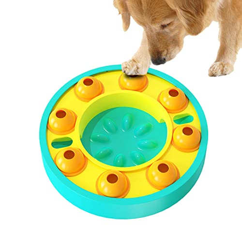 Abhpjuy hundespielzeug Intelligenz Hunde intelligenzspielzeug Hundespielzeug Training Schatzsuche langsames Fresse Futtertablett Leckerli Spender für Kleine Hunde, mittlere Hunde und große Hunde von Abhpjuy