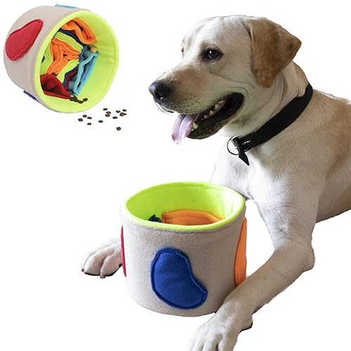 Schnüffel-Mülleimer für Hunde mit rutschfester Unterseite, Schnüffelmatte für Hunde, interaktives Hundespielzeug, erfüllt das Interesse des Hundes an den echten Mülleimern, von Ablechien