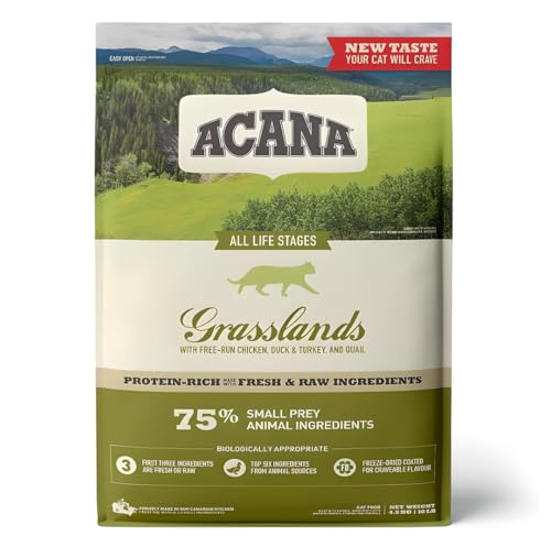 Acana Katzenfutter Grasslands (getreidefrei) - 4,5 kg von Acana