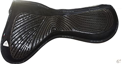 Acavallo Gel & Memory Foam Pad -Close Contact- Farbe L/schwarz/schwarz von Acavallo