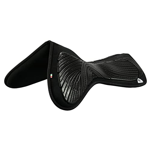 Acavallo CC Pocket Gel & Memory Foam 1/2 + Risers, Größe:L, Farbe:schwarz von Acavallo