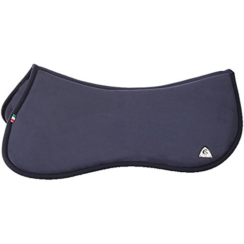 Acavallo Memory Foam Half Pad & Rear Riser, Größe:M, Farbe:blau von Acavallo