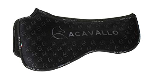 Acavallo Pad Memory Foam & Silicon Grip | Farbe: White | Größe: Dressage von Acavallo