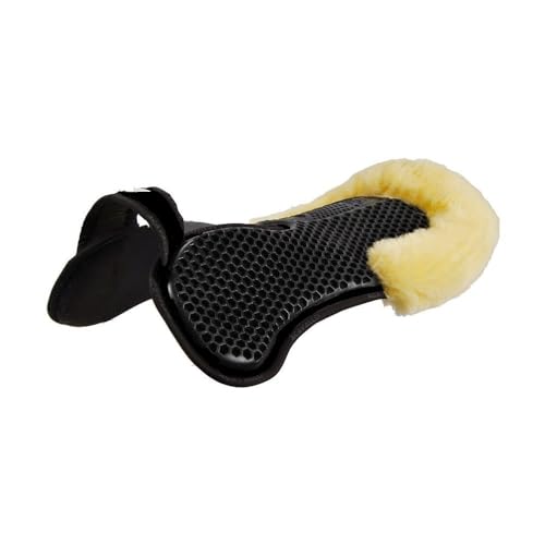 Acavallo Widerristfrei Hexa Soft Micro Lammfell, Farbe/Fellfarbe:Black/Black von Acavallo