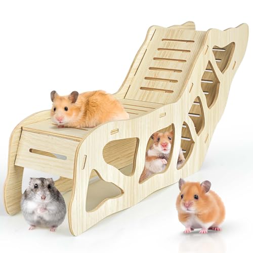 Hamstertunnel Hamster Versteck Klettern Hamster Leiter zum Vergraben in Hamsterstreu oder Verbindung mit Hamster Nuss Hamster Stuff Hamster Käfig Zubehör von AccEncyc