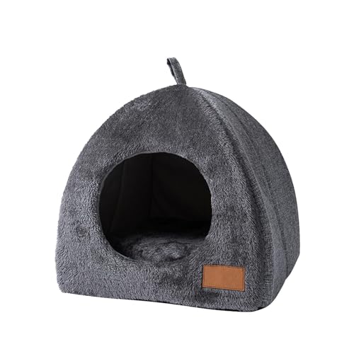 Aceirropy Hundehütte für den Innenbereich, Katzenbetten für den Innenbereich,Tragbare Katzenbetten mit abnehmbarem Design - Haustierbetten für den Innen- und Außenbereich für Hunde, Kätzchen und von Aceirropy