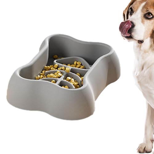 Aceirropy Slow Feeder Hundenäpfe,Hundefutternapf Slow Feeder - Anti-Erstickungs-Silikonnapf für langsames Fressen - Pet Maze Dish für gesunde Ernährung, Rutschfester Katzen-Puzzle-Futterspender für von Aceirropy