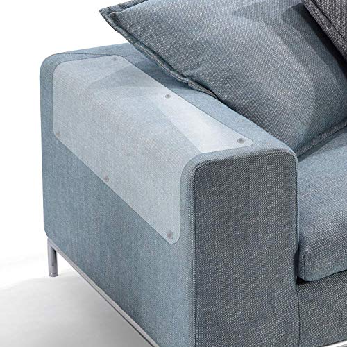 2 Stücke Sofa Schutz Cat Scratch Aufkleber Möbel Scratch Guard Matte Teppiche Matratzen Stühle Auto Couch Arme Bildschirme (L) von Acouto