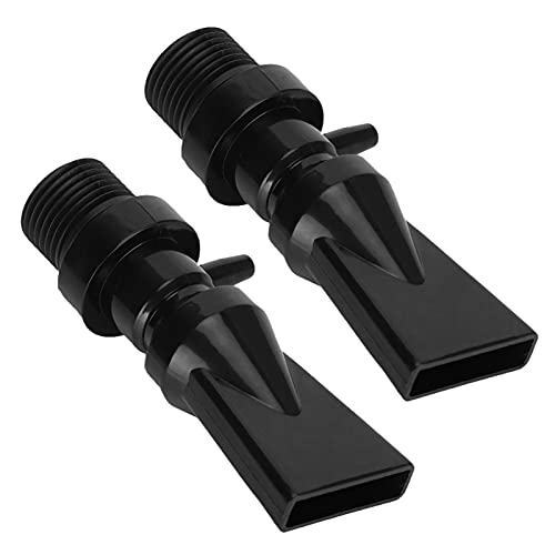 2Pcs 360 ° Rotating Adapter Aquarium Duckbill Nozzle Fish Tank Water Outlet Tube with Aeration Port Fish Tank Aquarium Accessories von Acouto