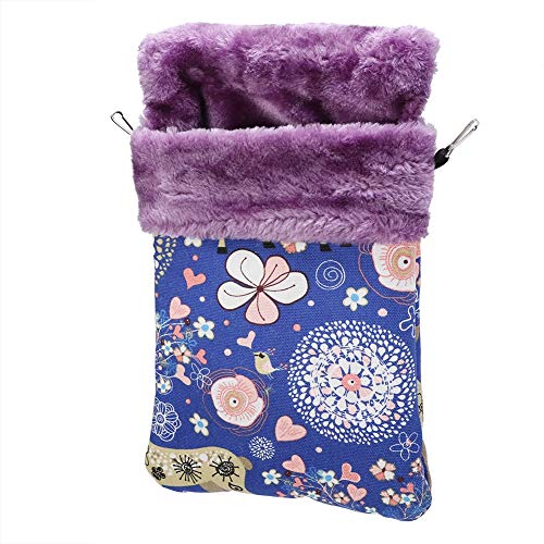 Acouto Hamster Verdickte Flanell Leinwand für Kleine Haustiere Schlafsack Warmes Hausbett Eichhörnchen/Hamster/Meerschweinchen/Chinchilla (S (12 cm)) von Acouto