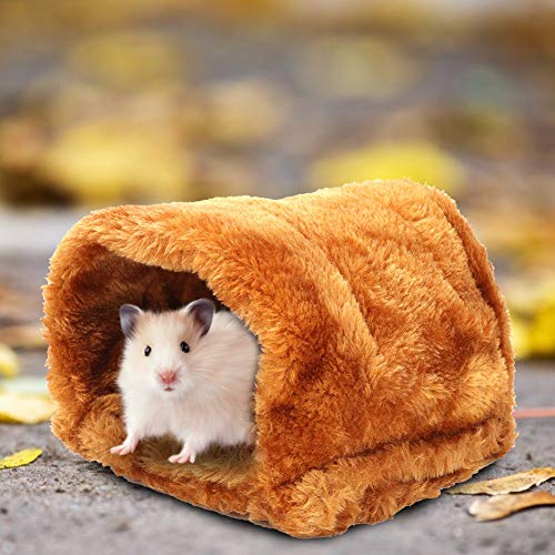 Acouto Kleinesaustier Tiere Bett, Baumwolle Hamster Meerschweinchen Bett Hauszubehör Köfig Spielzeug für Chinchilla Igel Frettchen Ratte (M) von Acouto