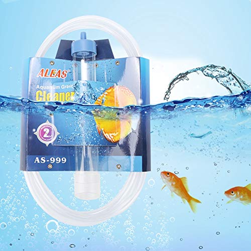 Acouto Wasserwechsler Kleiner Aquariumreiniger Wechselnder Wasserschlauch PVC Langlebiges Multifunktionales Professionelles Pumpenreinigungswerkzeug Aquarium Kit von Acouto