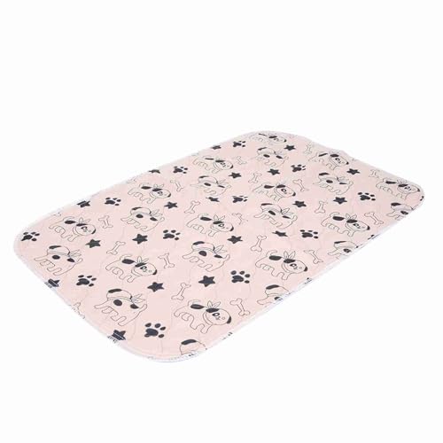 Acouto Waschbare Pee Pads für Hunde, Wiederverwendbares Welpentrainingspad Große Urinaufnahme für Whelping Pad (40 * 60cm) von Acouto