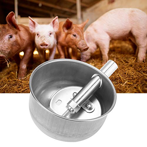 Edelstahl-Schwein-Trinkwasser-Schüssel-Ferkel Automatische Trinkbrunnen-Zufuhr-Ausrüstung für Schwein-Wasser-Schüssel-Schwere von Acouto