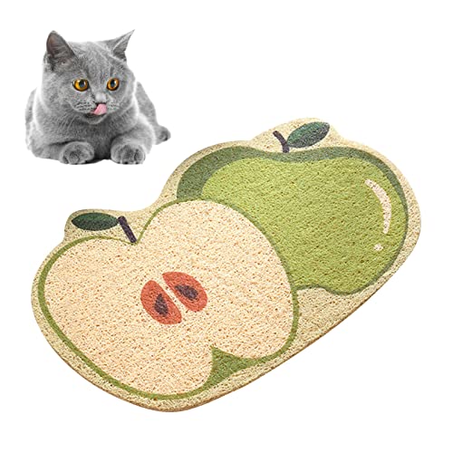 Katzenstreu Mattenfruchtform Skidbeständigkeit Flexibel Leicht zu Reinigen Haustiernahrung Fangen Sie Placemat für Pet Cat Erdbeere 40x60 Cm / 15,7 X 23,6 Zoll mit Anti -Slip de Cat Müll Matcat (40 Katzenstreu Mattenfruchtform Skidbeständigkeit Flexibel Leicht zu Reinigen Haustiernahrung Fangen Sie Placemat für Pet Cat Erdbeere 40x60 Cm / 15,7 X 23,6 Zoll mit Anti -Slip de Cat Müll Matcat (40 von Acouto