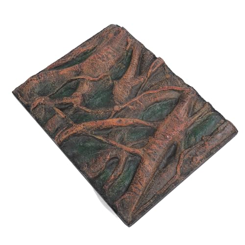 Reptilien Tank Hintergrund Lebensechte Ausstrahlung Natur Rock Look Wand für Reptilien Tank Premium Schaummaterial (H) von Acouto