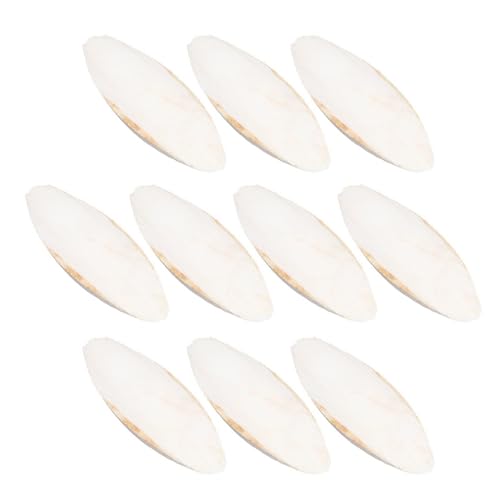 10 St Vogel-Cuttlebone Für Sittiche Natürlicher Kuschelknochen Cuttlebone Spielzeug Natürlichen - Knochen Für Sittiche Budgien Finches- Kanarische Reptilien Cuttlebone Shell Vogelkäfig von Acunny