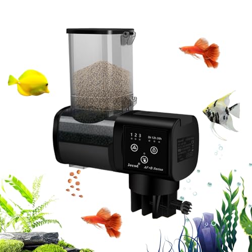 Acunny Aquarium Automatischer Futterautomat,Automatischer Fischfutterautomat 500ml | Großvolumiger Futterspender für Urlaub, Alltagsnutzung, Reisen & Teichliebhaber - für Anfänger und Hobbyisten Acunny Aquarium Automatischer Futterautomat,Automatischer Fischfutterautomat 500ml | Großvolumiger Futterspender für Urlaub, Alltagsnutzung, Reisen & Teichliebhaber - für Anfänger und Hobbyisten von Acunny