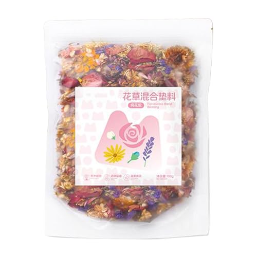Acunny Bunny Einstreu - 100g Getrocknete Meerschweinchen Streu | Matte Feuchtigkeitsabsorption Langanhaltende Düfte Beruhigende Lebensraumdekoration Für Kleine Frettchen Hühner Käfig Katze Acunny Bunny Einstreu - 100g Getrocknete Meerschweinchen Streu | Matte Feuchtigkeitsabsorption Langanhaltende Düfte Beruhigende Lebensraumdekoration Für Kleine Frettchen Hühner Käfig Katze von Acunny