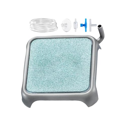 Acunny Fischtank Bubbler -Stein -Kit, Fischtank Sauerstoffsteinscheibe | Aqua Air Stone Disc Blase Diffusor Freisetzungswerkzeug,Tragbares Hydroponik -Sauerstoff -Accessoires für Zuhause, Schule, von Acunny