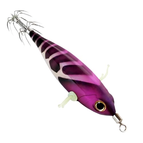 Acunny Fishing Squid Köder - Künstliche Tintenfischköder Mit Leuchtkörper,Kompakter Kunstköder Schwimmbait für alle Erfahrungsstufen Acunny Fishing Squid Köder - Künstliche Tintenfischköder Mit Leuchtkörper,Kompakter Kunstköder Schwimmbait für alle Erfahrungsstufen von Acunny