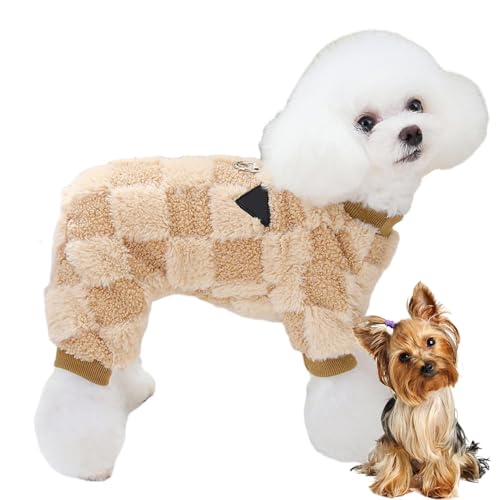 Acunny Fleece-Hundemantel, Hundejacke Winter,D-Ring Hundefleeceweste Fleecejacke für Hunde | Hundejacken, Warmer Hundepullover, Hundekleidung für kleine Hunde und Welpen von Acunny