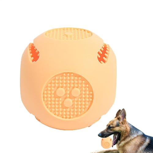 Acunny Food Ball für Hunde, langsamer Feeder Ball | Anti -Erstickungs -Welpe -Tat -Spielzeug Interactive Ball - Rätsel für Lebensmittelabgabe, Hund Teether far von Acunny