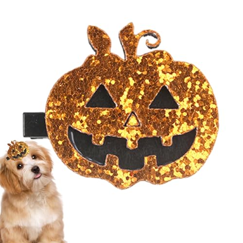 Acunny Halloween-Hundehaarspange, Hundehaarspange, Haarschleife für Hunde, elegante Haarspange für Katzen, kreative Haarspangen mit Schmetterlingsschleife für von Acunny