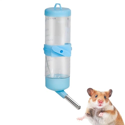 Acunny Hamster -Wasserspender, Wasserversorger für | No-Trip Hamster Water Flasche - Lecksoßer Haustiertrinker, nachfüllbare futtermittel für Eichhörnchen, Futter, Igel von Acunny