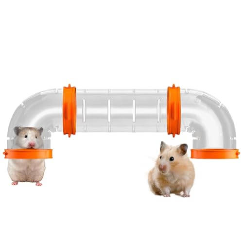 Acunny Hamstertunnel, Hamstertunnel und Röhren | Kleine Tiere Rohrleitungsvorgänge - Hamster -Tunnel und Spielplatzmodulrohrhaus für andere kleine Tiere übertreffen von Acunny