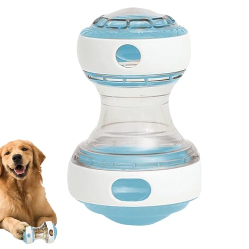 Acunny Hund Slow Feeder Toy, Rolling Treat -Spender für Hunde,Pet Treat Rolling Dispenser Puzzle | Hartes langsames Feeder -Welpen -Anreicherungsspielzeug für die Hirnstimulation von Acunny