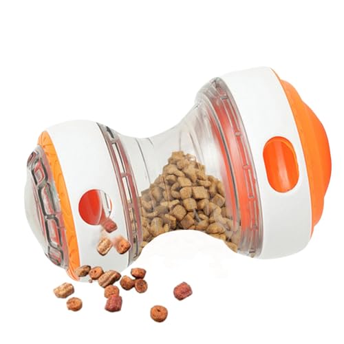 Acunny Hundefutterspender Puzzlespielzeug, Hund Slow Feeder Toy | Pet Treat Rolling Dispenser Puzzle | Hartes langsames Feeder -Welpen -Anreicherungsspielzeug für die Hirnstimulation von Acunny