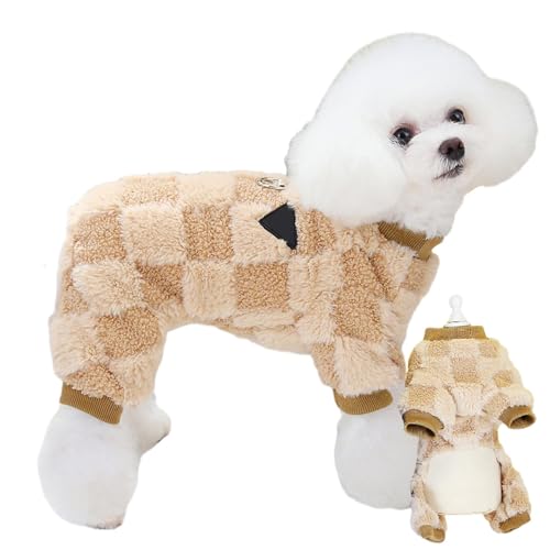 Acunny Hundejacke Winter,Hundefleecejacke | D-Ring-Hunde-Fleeceweste, vierbeinige Fleecejacke für Hunde - Hundejacken, Warmer Hundepullover, Hundekleidung für kleine Hunde und Welpen von Acunny