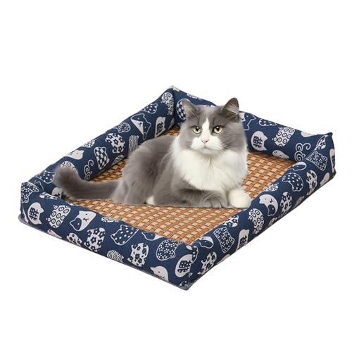 Acunny Hundekühlmatte,Antirutsch Hundesofa Mit Kühlfunktion | Komfortables Katzenmöbel Für Kleine & Mittelgroße Haustiere, Senioren & Welpen Für Auto, Terrasse, Garten, Wohnzimmer & Schlafzimmer Acunny Hundekühlmatte,Antirutsch Hundesofa Mit Kühlfunktion | Komfortables Katzenmöbel Für Kleine & Mittelgroße Haustiere, Senioren & Welpen Für Auto, Terrasse, Garten, Wohnzimmer & Schlafzimmer von Acunny