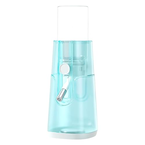 Acunny Kleintier-Wasserflasche, Hamster-Wasserflaschenständer - Kleintier-Wasserspender,Automatische 120-ml-Trinkflasche für kleine Haustiere mit Tischfuß, automatischer Wasserspender für kleine Tiere von Acunny