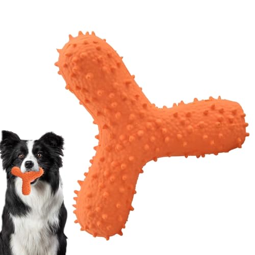 Acunny Quietschendes Spielzeug für Hunde, quietschendes Spielzeug aus Latex für Hunde, Trainingsspielzeug zum Beißen für Hunde und Welpen, interaktives Spielzeug für Haustiere mit Textur, von Acunny