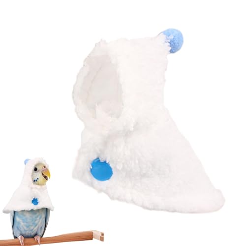 Acunny Vogel Warmer Umhang,Warmer Umhang - Vogelmantel Warmes Vogeltuch,Niedliches Winter-Foto-Requisiten, Cosplay-Vogelkostüm für und Nymphensittich von Acunny