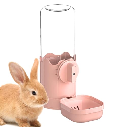 Acunny Wasserflasche für Haustierkäfig, automatischer Schwerkraft-Wasserspender,750 ml Bunny Cage Wasserspender Auto-Gravity-Flasche - Dicht schließende Tränke zum Trinken im Haustierkäfig für Igel, von Acunny