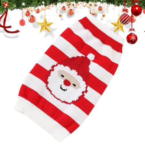 Acunny Weihnachtspullover für Hunde,Weihnachtspullover für Welpen | Warmer Hundepullover, weiche Weihnachts-Hunde-Shirts - Schneemann gestricktes Hundetuch, atmungsaktives Haustierzubehör für kleine von Acunny