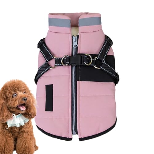 Acunny Winter-Hundejacke, wasserdichte und warme Hundekleidung,Warmer wasserdichter Hundemantel Winter-Hundejacke | Pet Supplies Polar Fleece Kuschelige Hundekleidung für kaltes Wetter für Hunde von Acunny