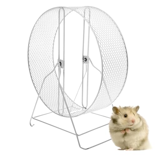 Leises Hamster-Laufrad Hamster-Laufrad Für Syrische Zwerghamster, Rennmäuse, Mäuse T Für Eichhörnchen Chinchillas Kleintier Haustier Laufrad Hamster von Acunny