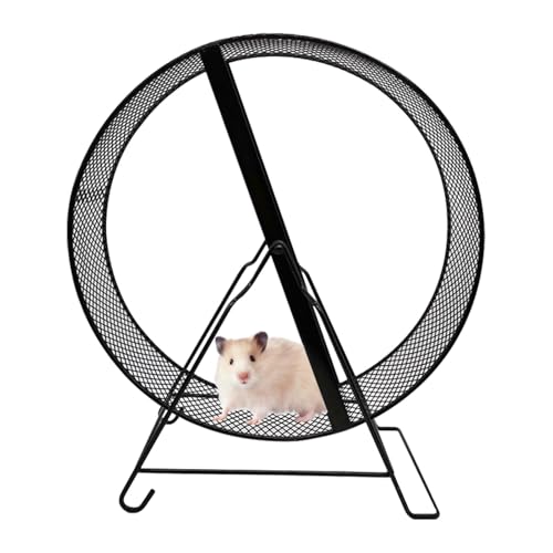 Leises Hamster-Laufrad Hamster-Laufrad Für Syrische Zwerghamster, Rennmäuse, Mäuse T Für Eichhörnchen Chinchillas Kleintier Haustier Laufrad Hamster von Acunny