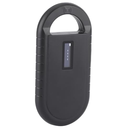 Acvxulfs Haustier-Scanner-Lesegerät, Smart-Chip, Handheld-ID-Scanner, Transponder Zur Tieridentifikation, Tag-Transponder von Acvxulfs